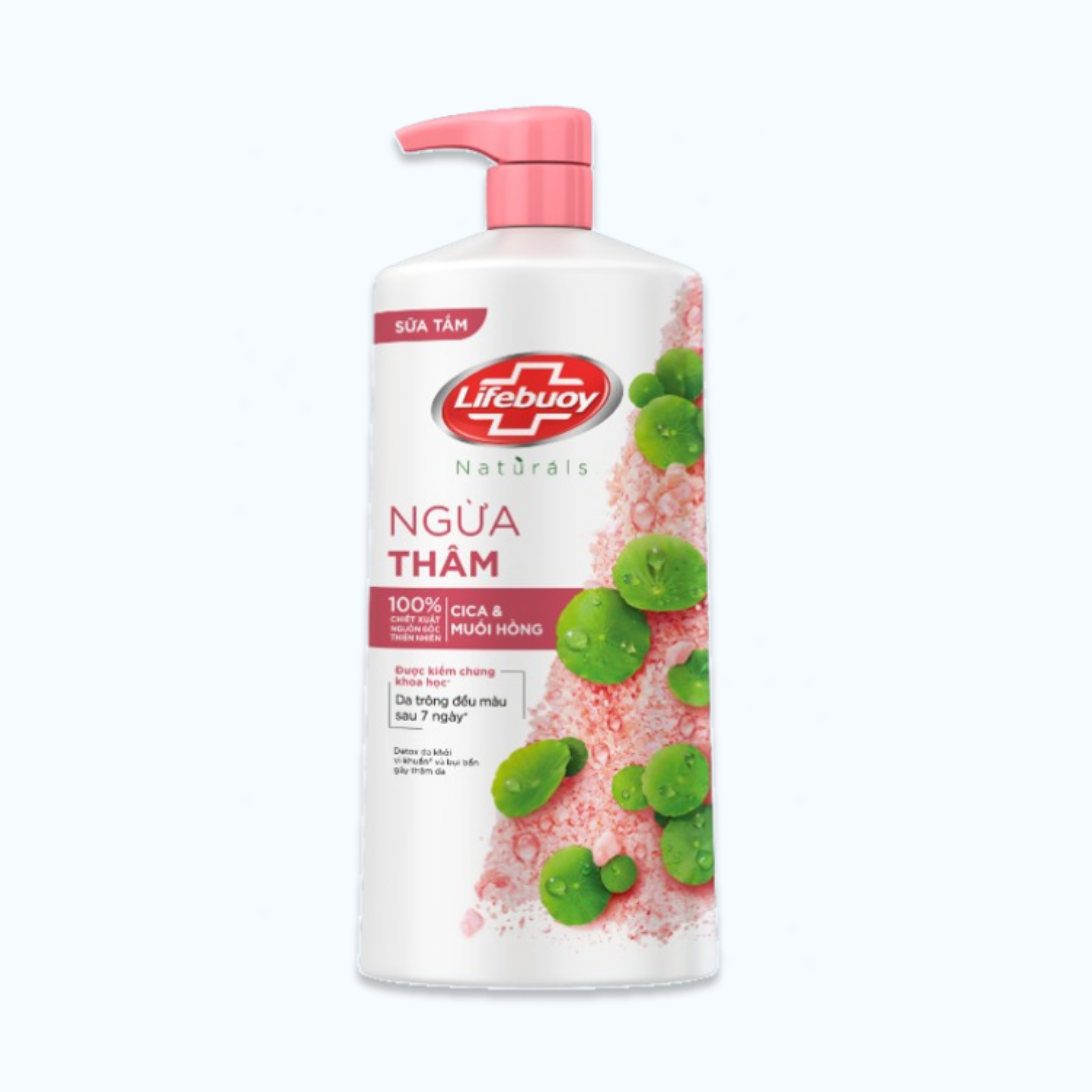 Sữa Tắm Lifebuoy Bảo Vệ Khỏi Vi Khuẩn Cica & Muối Hồng 800g