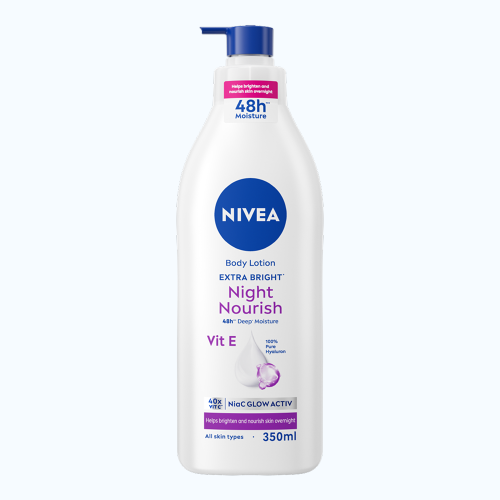Sữa Dưỡng Thể Nivea Sáng Da Ban Đêm 350ml