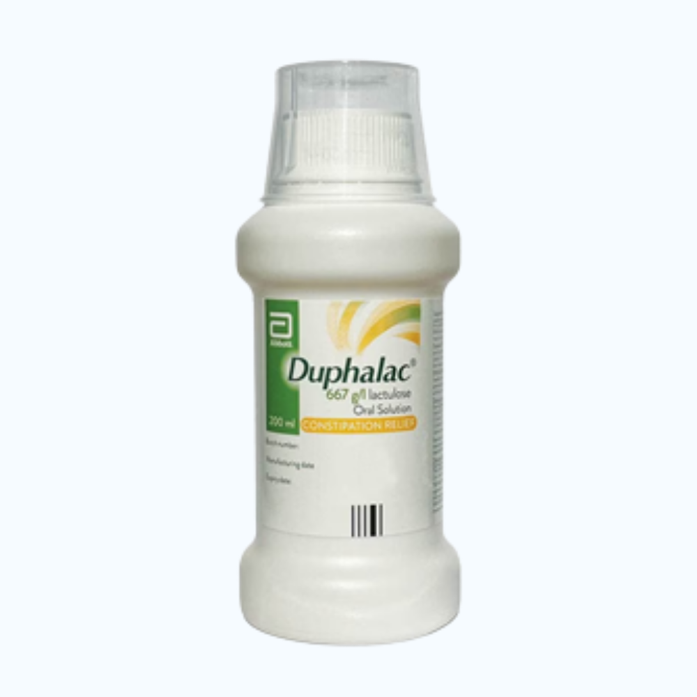 Dung dịch uống Duphalac trị táo bón, bệnh lý não do gan (chai 200ml)