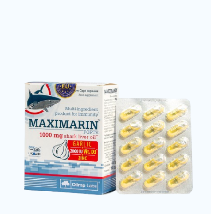 OLIMP LABS Maximarine Forte Giúp Tăng Sức Đề Kháng Hộp 60v