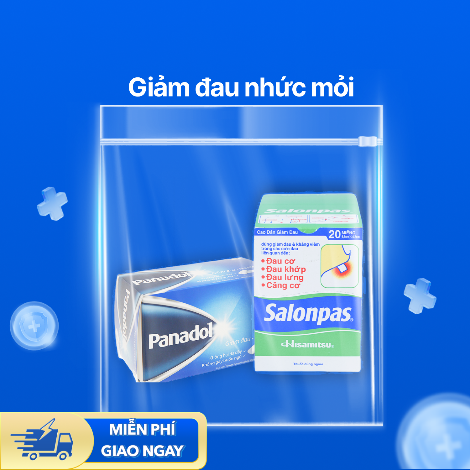 Combo giảm đau nhức mỏi