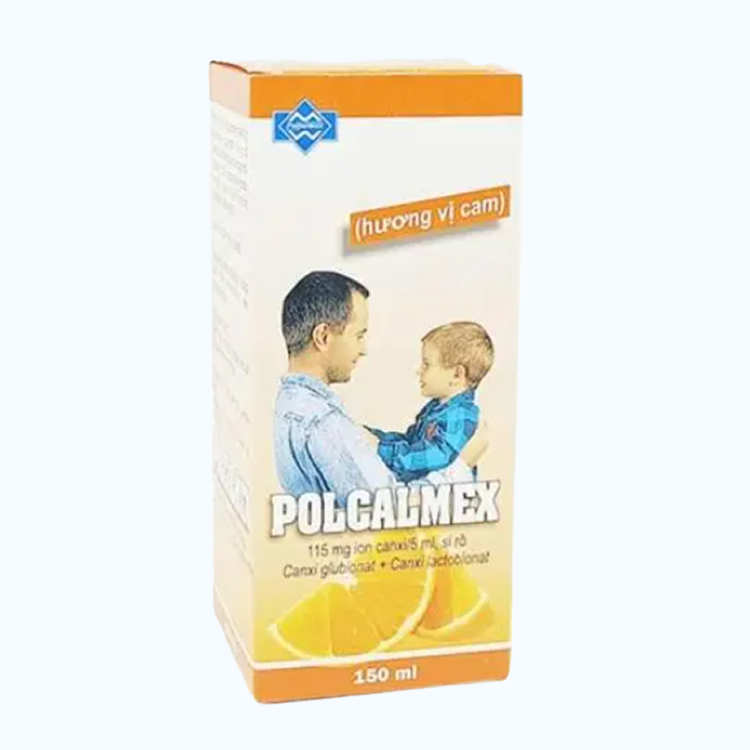 Thuốc Polcalmex phòng và điều trị thiếu calci (Chai 150ml)