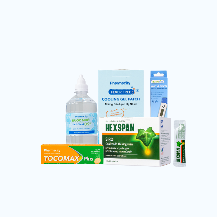 Combo Pharmacity Vượt cảm vặt