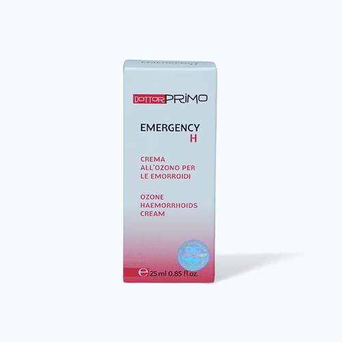 Kem bôi DOTTORPRIMO Emergency H chứa Neozone 4000 giúp làm dịu các triệu chứng do trĩ gây ra (25ml)