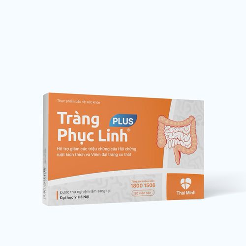 Viên uống Thái Minh Tràng Phục Linh Plus hỗ trợ ngăn ngừa hội chứng ruột kích thích (2 vỉ x 10 viên)