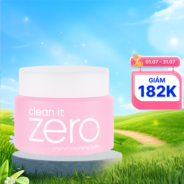Sáp tẩy trang BANILA CO Clean it Zero làm sạch bụi bẩn, lớp trang điểm 100ml
