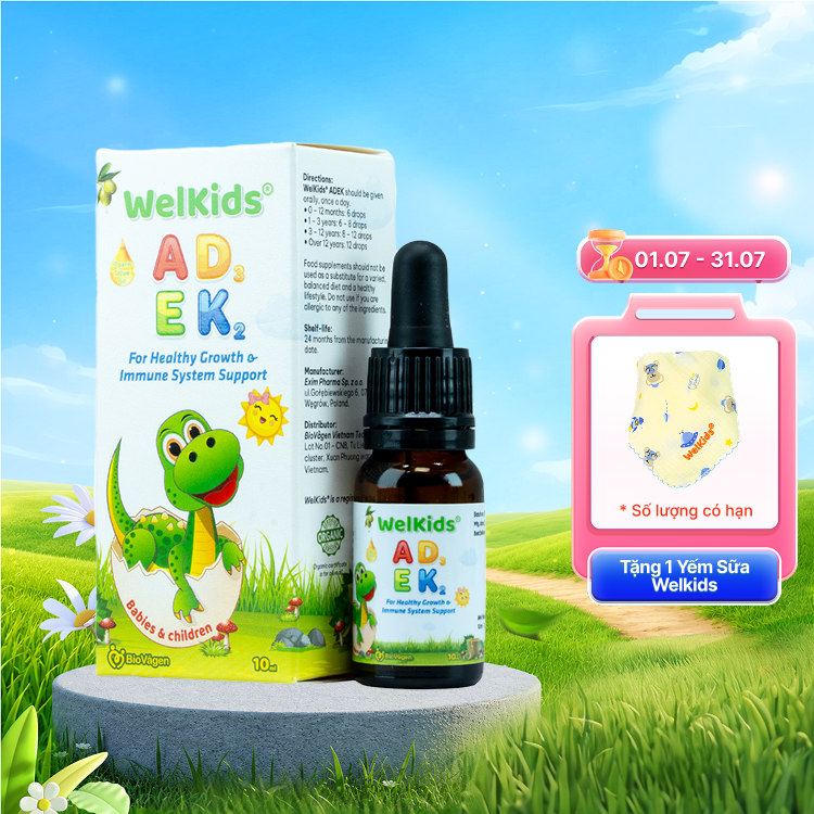 Thực phẩm bảo vệ sức khoẻ WelKids ADEK