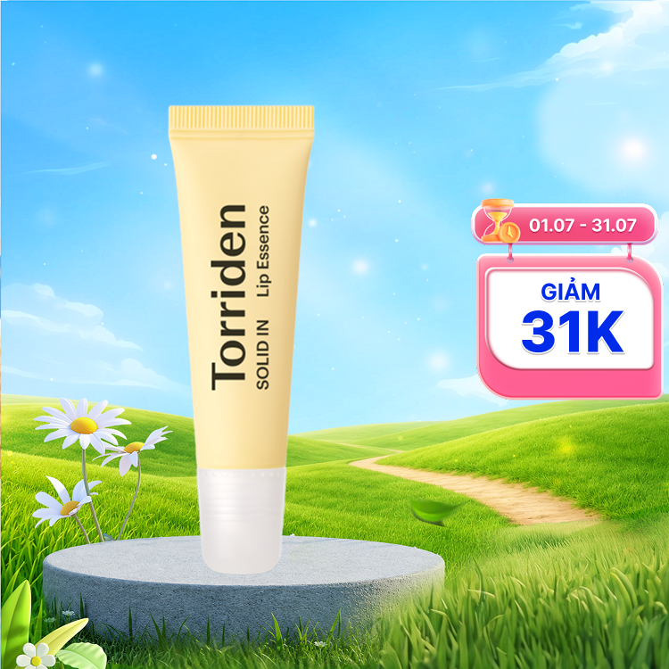 Tinh chất dưỡng môi Torriden SOLID IN Lip Essence căng mọng, mềm mại 11ml/Tuýp