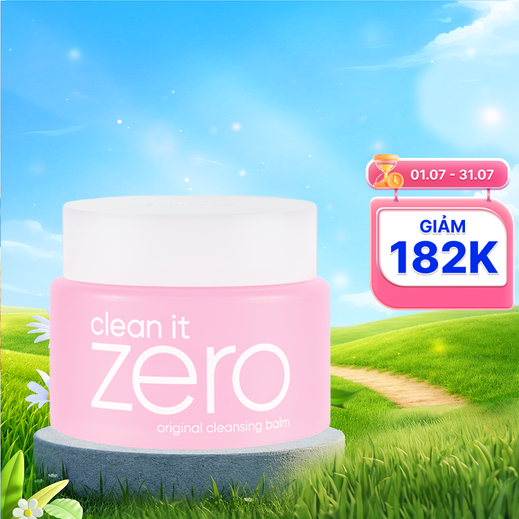Sáp tẩy trang BANILA CO Clean it Zero làm sạch lớp trang điểm, tẩy tế bào chết 100ml