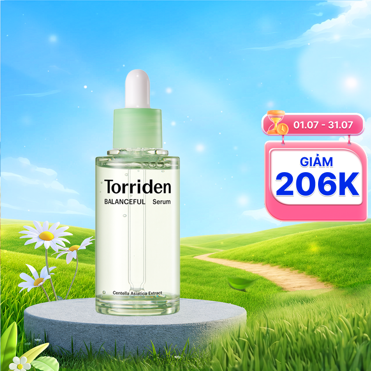 Torriden BALANCEFUL Serum hỗ trợ cấp ẩm, phục hồi, làm dịu da50ml