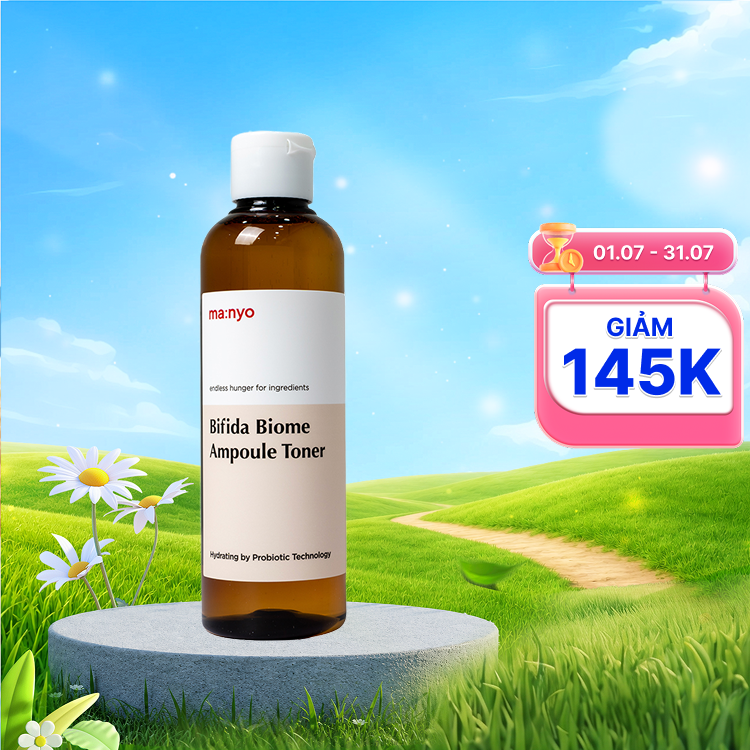 Ma:nyo Bifida Biome Ampoule Toner dưỡng ẩm làm dịu da (210ml/Chai)