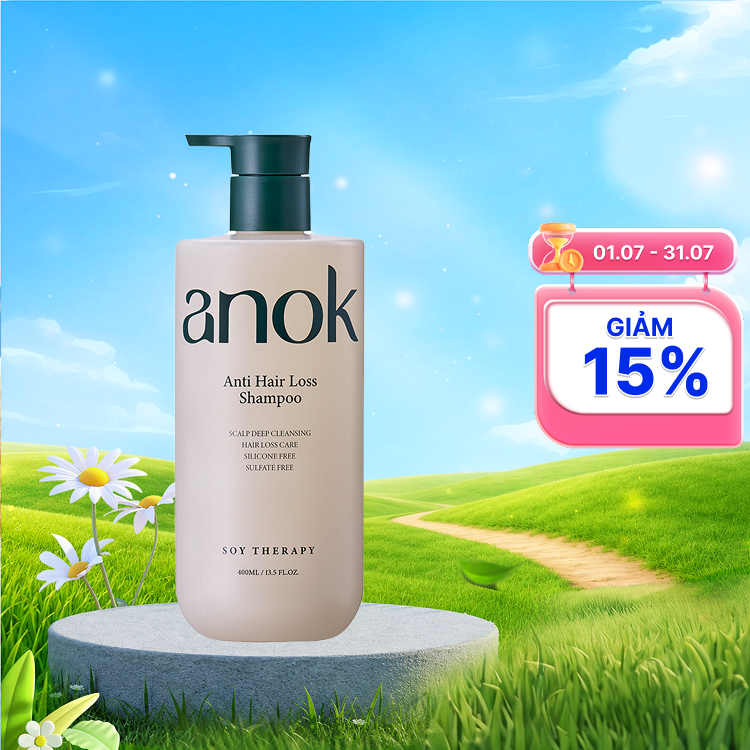 Dầu Gội Anok Anti Hair Loss 400ml ngăn giảm rụng tóc