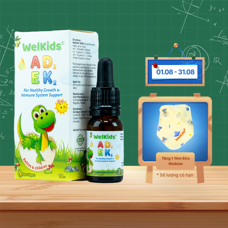 Thực phẩm bảo vệ sức khoẻ WelKids ADEK