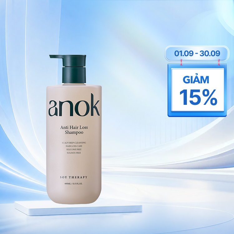 Dầu Gội Anok Anti Hair Loss 400ml ngăn giảm rụng tóc