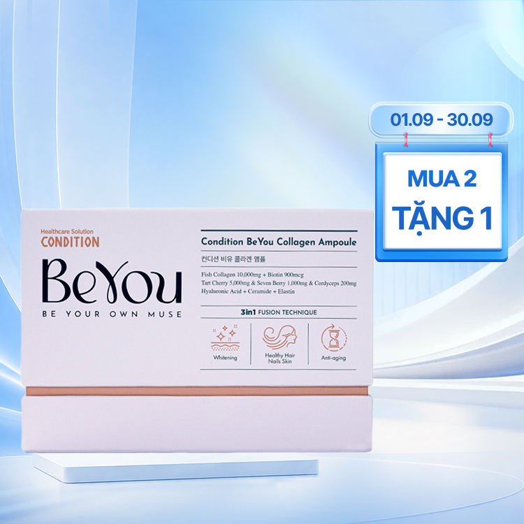 Thực phẩm bổ sung COLLAGEN CONDITION BEYOU AMPOULE 10.000MG (Hộp 10 Chai)