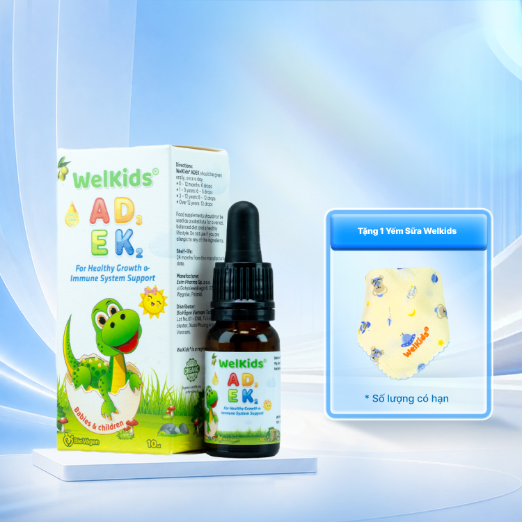 Thực phẩm bảo vệ sức khoẻ WelKids ADEK