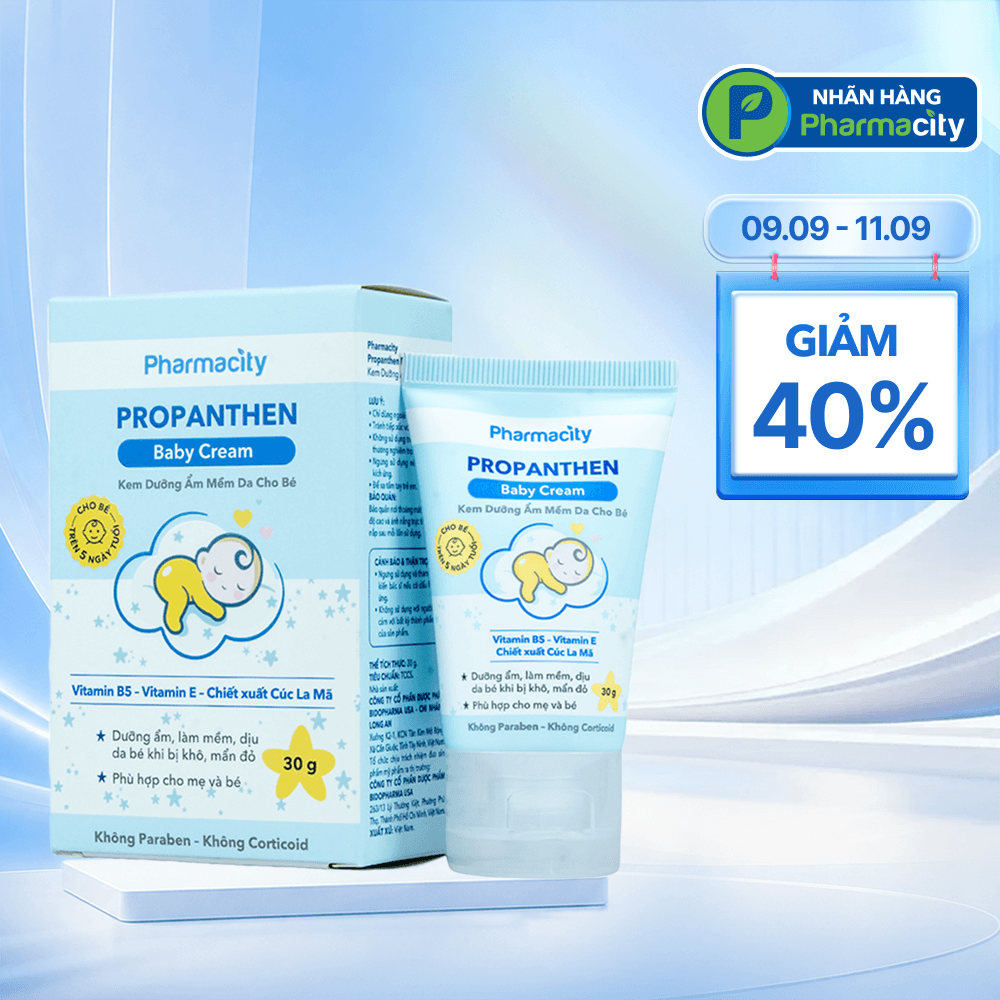 Pharmacity Propanthen Kem Dưỡng Ẩm Cho Bé 30g