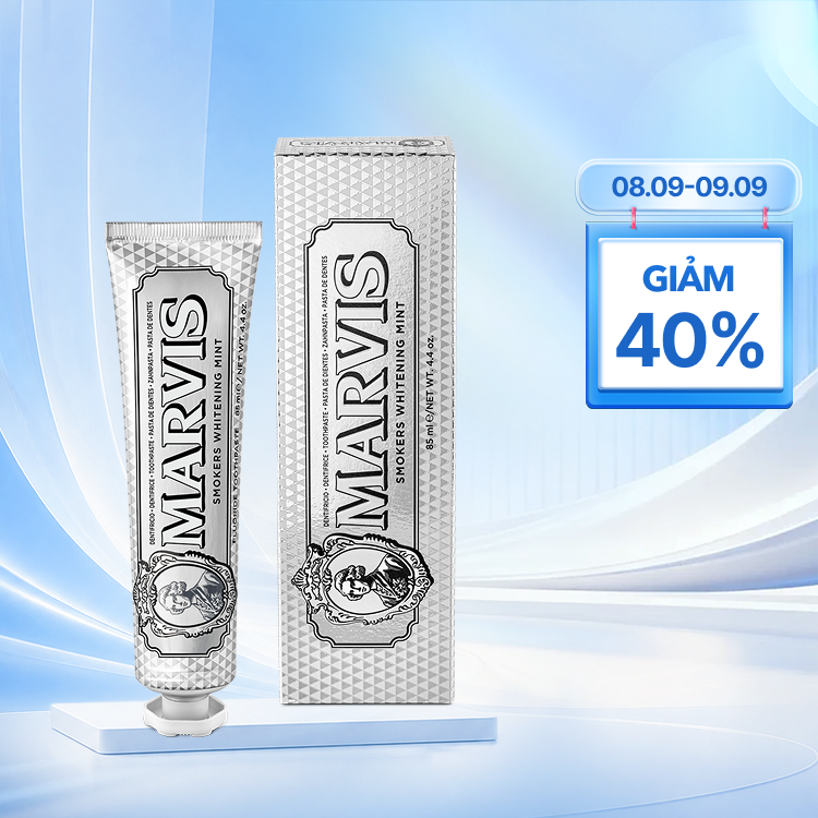 Kem Đánh Răng Marvis Smokers Whitening Mint 85ml