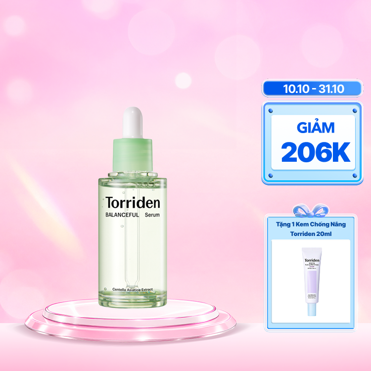Torriden BALANCEFUL Serum dưỡng da giúp dưỡng ẩm và làm dịu da 50ml/Chai